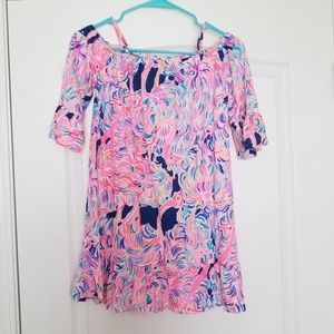 Lilly Pulitzer Girl's Cold shoulder dress